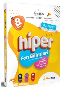Hiperzeka 8.Sınıf Fen Bilimleri Konu Anlatımlı Soru Bankası