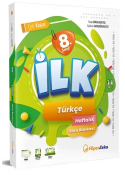 Hiperzeka 8.Sınıf İlk Türkçe Haftalık Soru Bankası