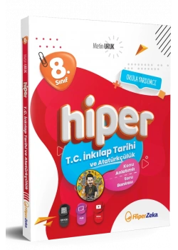 Hiperzeka 8.Sınıf İnkılap Tarihi Konu Anlatımlı Soru Bankası