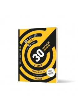 HIZ 6.SINIF SOSYAL BİLGİLER 30 HAFTALIK DENEME