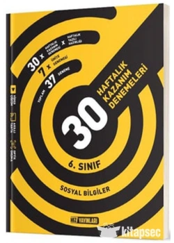 Hız 6.Sınıf Sosyal Bilgiler 30 Haftalık Deneme