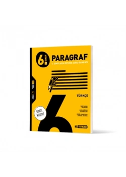 Hız 6.Sınıf Türkçe Paragraf Okula Destek Soru Bankası Güncel Müfredat