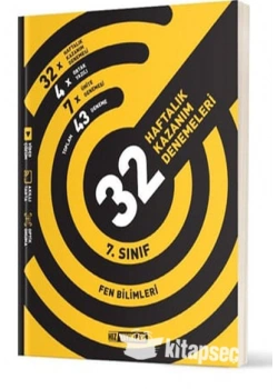Hız 7.Sınıf Fen Bilimleri 32 Haftalık Denemeleri