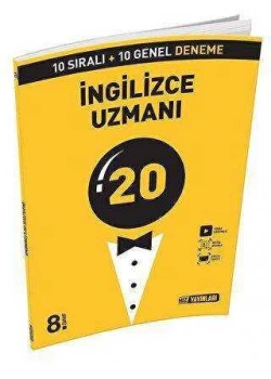 Hız 8.Sınıf İngilizce Uzmanı 20 Deneme