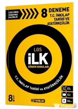 Hız 8.Sınıf İnkilap Tarihi Deneme İlk Dönem Konuları