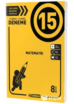 Hız 8.Sınıf Matematik 15 Deneme Hız Yayınları