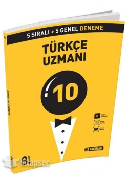 Hız 8.Sınıf Türkçe Uzmanı 10 Deneme