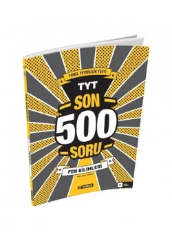 Hız Tyt Fen Bilimleri Son 500 Soru Bankası