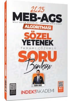 İNDEKS MEB AGS ALGORİTMASI SÖZEL YETENEK ÇÖZÜMLÜ SORU BANKASI