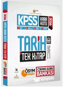 İnformal 2026 Kpss Karakutu Tarih Çıkmış Soru Bankası 3 ü Birarada