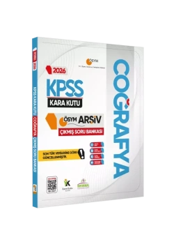 -İnformel 2026 Kpss Karakutu Coğrafya Ösym Çıkmış Soru Bankası