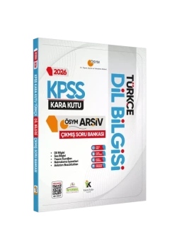 -İnformel 2026 Kpss Türkçe Dilbilgisi Karakutu Ösym Arşiv Çıkmış Soru Bankası