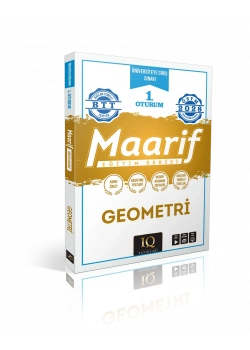 Iq Üniversiteye Giriş sınavı 1.Oturum Geometri Maarif Eğitim Serisi