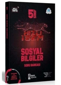 İsem 5.Sınıf Sosyal Bilgiler Soru Bankası