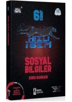 İsem 6.Sınıf Sosyal Bilgiler Soru Bankası