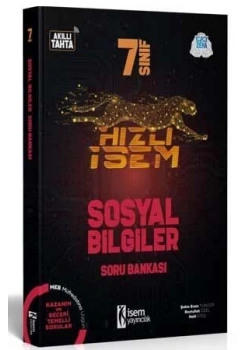 İsem 7.Sınıf Sosyal Bilgiler Soru Bankası