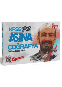 İsem Kpss 2022 Aşina Coğrafya Video Ders Notu