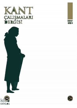 Kant Çalışmaları Dergisi 2024-1 Sayı 3 Vakıfbank
