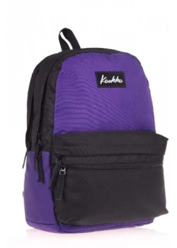 KAUKKO BASIC COLORS SIRT ÇANTASI (GRİ SİYAH) K1424 KARINCA ÇANTA