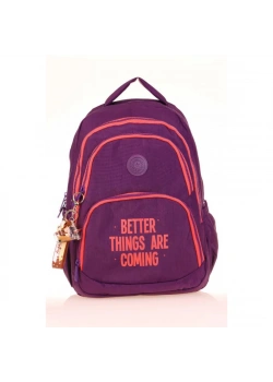 KAUKKO KAUKKO CRAZY SIRT ÇANTASI (PURPLE) K1678 KARINCA ÇANTA