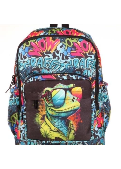 KAUKKO KIDS&LOVE SIRT ÇANTASI SWEET CHAMELEON L5188 KARINCA ÇANTA