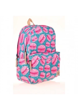 KAUKKO NATURE SIRT ÇANTASI MACARON K1707 KARINCA ÇANTA