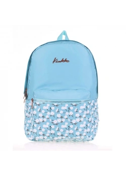 KAUKKO SOFT FLORAL SIRT ÇANTASI OCEAN K1490 KARINCA ÇANTA