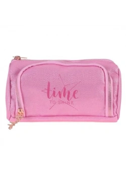 KAUKKO SPARKLE PLUMPY KALEM ÇANTASI (PEMBE) K2307 KARINCA ÇANTA