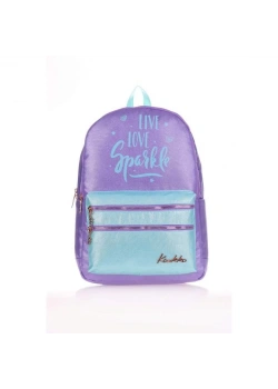 KAUKKO SPARKLE SIRT ÇANTASI DUBLE KOYU LİLA K1571 KARINCA ÇANTA