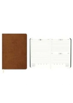 KESKİN COLOR 14*20 GÜNLÜK TERMO DERİ AJANDA KAHVERNGİ 2026