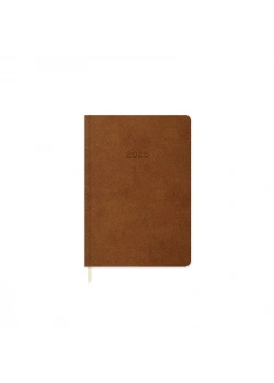 KESKİN COLOR 14*20 GÜNLÜK TERMO DERİ AJANDA KAHVERNGİ 600015-99 2025