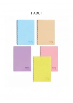 Keskin Color A4 60 Yp. Kareli Pp Kapak Sp. Pastel Note Defter