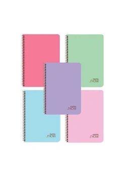 Keskin Color A5 72 Yp.Çizgili Pp Kp.Spiralli Pastel Show Defter