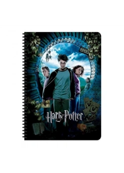 Keskin Color Harry Potter A4 60 Yp Kareili Spr.Karton Kapak Defter Kod:380612-99