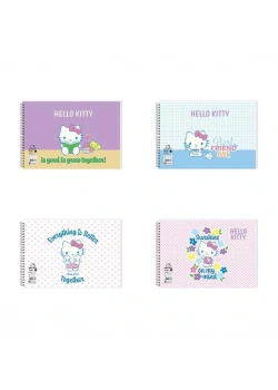 Keskin Color Hello Kitty 17*25 15 Yp. Spiralli Resim Defteri 300115-08