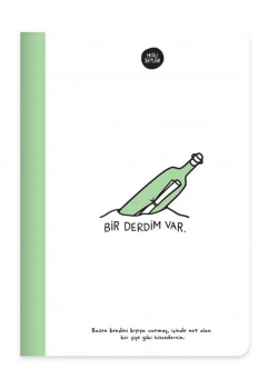 Keskin Color Hisli Şeyler A5 80 Yp Renkli Sayfa Çizgili Bir Derdim Var ! 500641-99