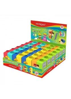 KEYROAD KR972535 MATE MASKELİ İKİLİ KALEMTRAŞ KOD:424970