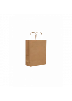 Kika Büküm Saplı Çanta 45X12X50 Kraft