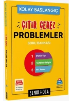 Kolay Başlangıç Çıtır Çerez Problemler Soru Bankası Şenol Hoca