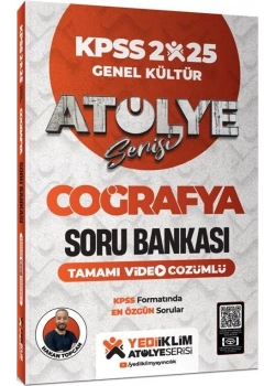 Kpss 2025 Gk Coğrafya Soru Bankası Atölye Serisi Yediiklim