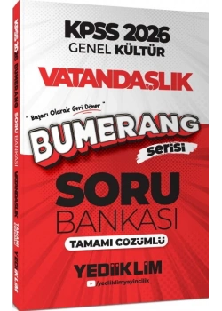 Kpss 2026 Bumerang Vatandaşlık Soru Bankası Yediiklim
