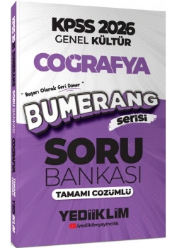 Kpss 2026 Gk Bumerang Coğrafya Soru Bankası Yediiklim