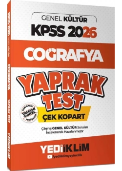 Kpss 2026 Gk Coğrafya Yaprak Test Yediiklim