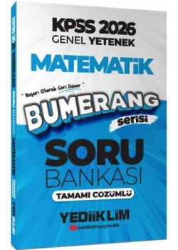 Kpss 2026 Gy Bumerang Matematik Soru Bankası Yediiklim