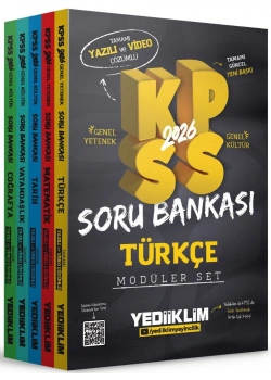 Kpss 2026 Gy Gk Modüler Soru Bankası Seti Yediiklim