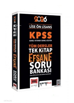 Kpss 2026 Gy Gk Tüm Dersler Efsane Önlisans Soru Bankası