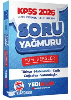 KPSS 2026 TÜM DERSLER GY GK SORU YAĞMURU YEDİİKLİM