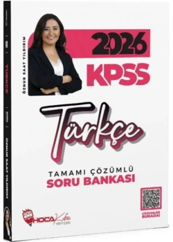 KPSS 2026 TÜRKÇE ÇÖZÜMLÜ SORU BANKASI HOCA KAFASI