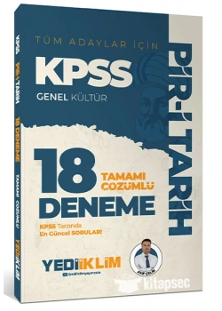 Kpss Gk Piri Tarih 18 Çözümlü Deneme Yediiklim