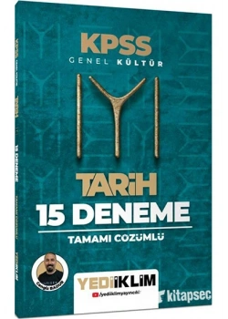 Kpss Gk Tarih 15 Çözümlü Deneme Yediiklim